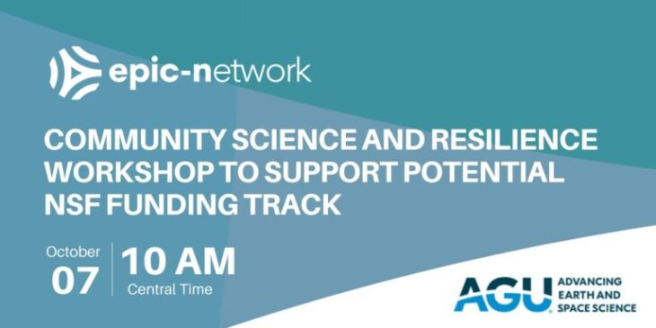 Community Science and Resilience Workshop to Support Potential NSF Funding Track