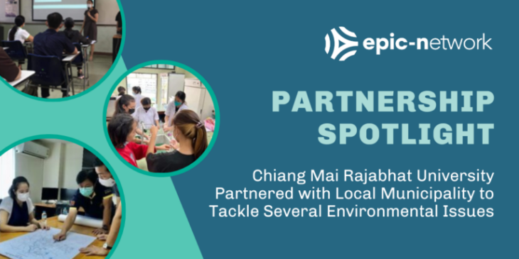 Partnership Spotlight: Chiang Mai Rajabhat University Partnered with Local Municipality to Tackle Several Environmental Issues