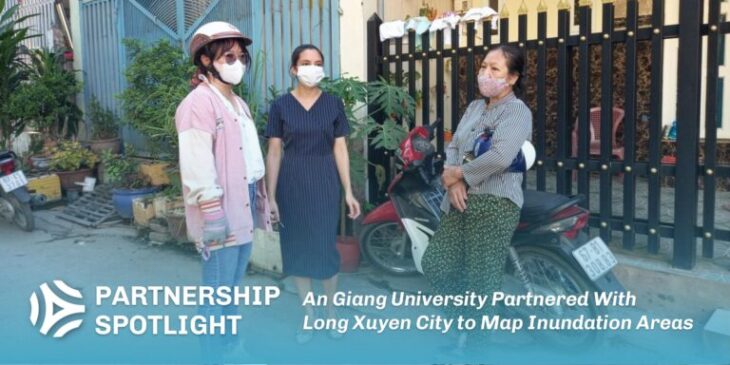 Partnership Spotlight: An Giang University Partnered With Long Xuyen City to Map Inundation Areas
