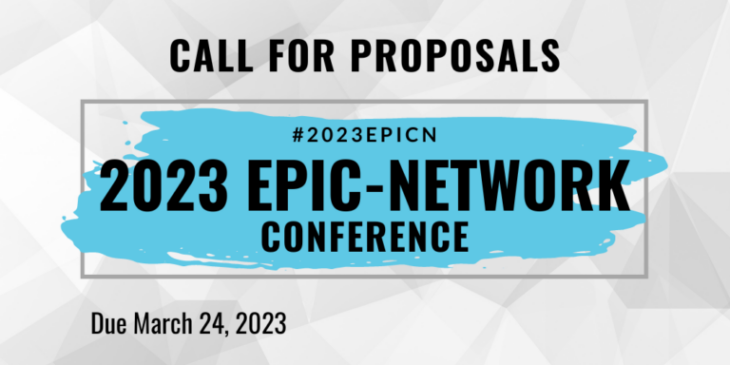 2023 EPIC-Network Conference Call for Proposals